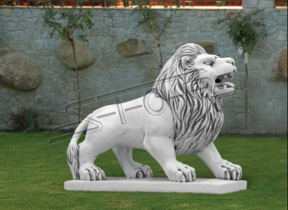 Lion Decorative Garden Figure Terrace Garden Figures Sculpture Sculptures